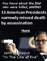 Four out of 45 US presidents have been assassinated over the course of American history.  But many more chief executives escaped assassination attempts thanks to heroic bystanders, diligent guards, misfiring pistols, and crazy luck.